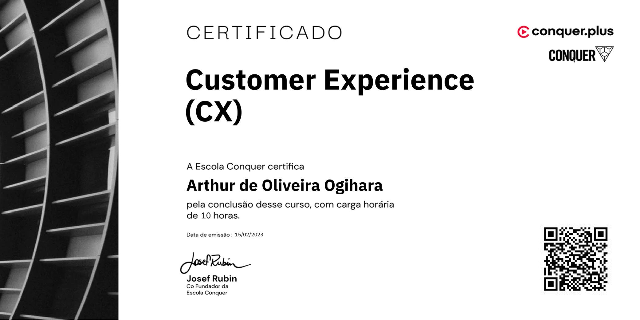 Certificado de Customer Experience (CX)