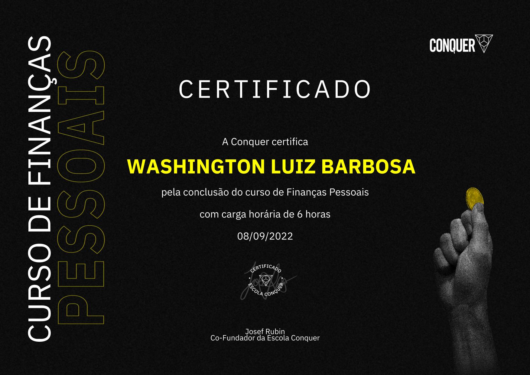 Certificado de Finanças Pessoais