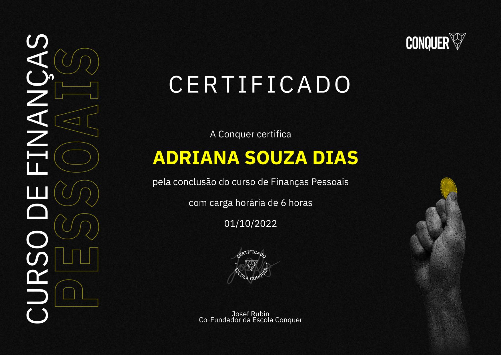 Certificado de Finanças Pessoais