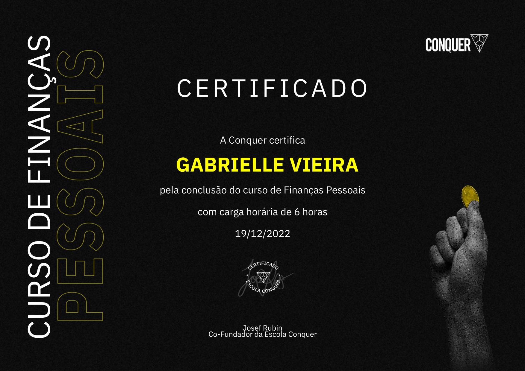 Certificado de Finanças Pessoais