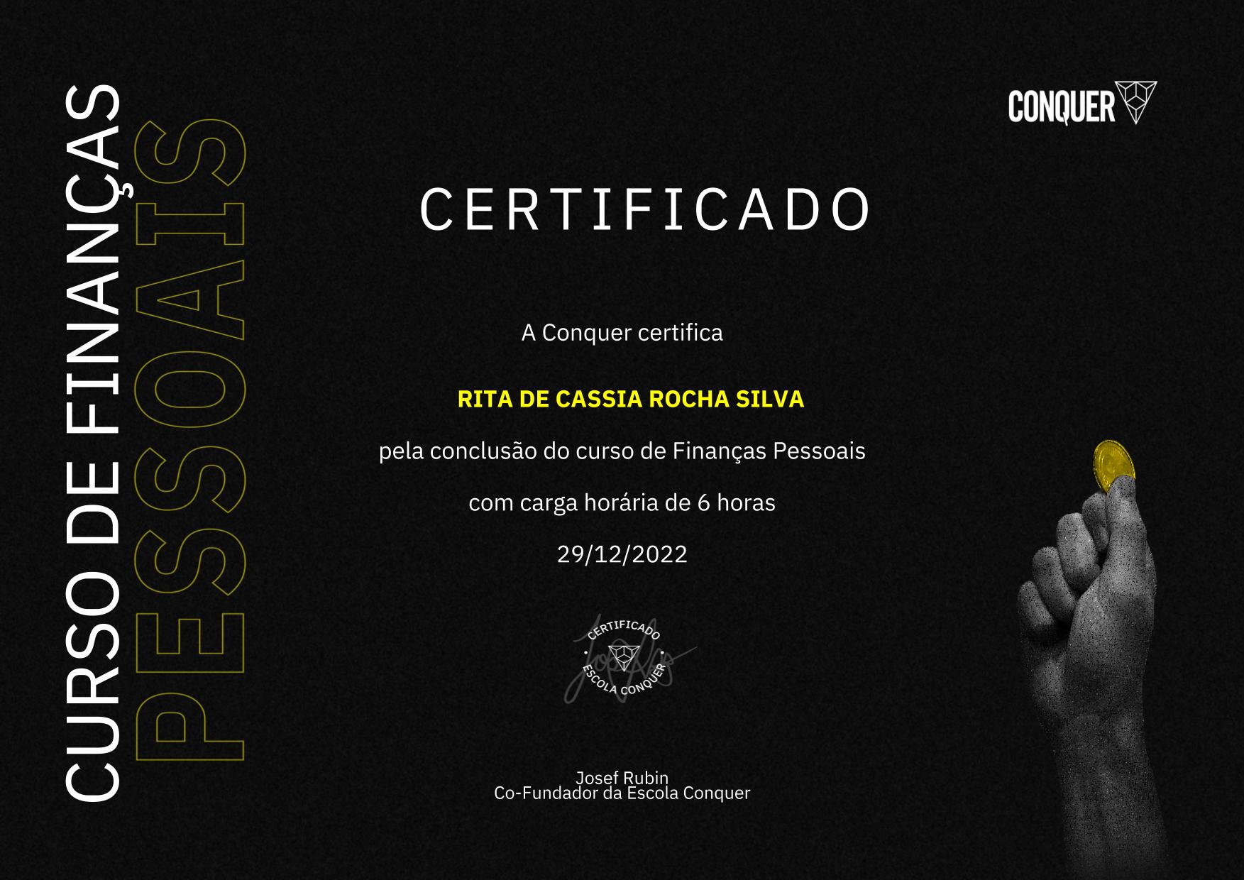 Certificado de Finanças Pessoais