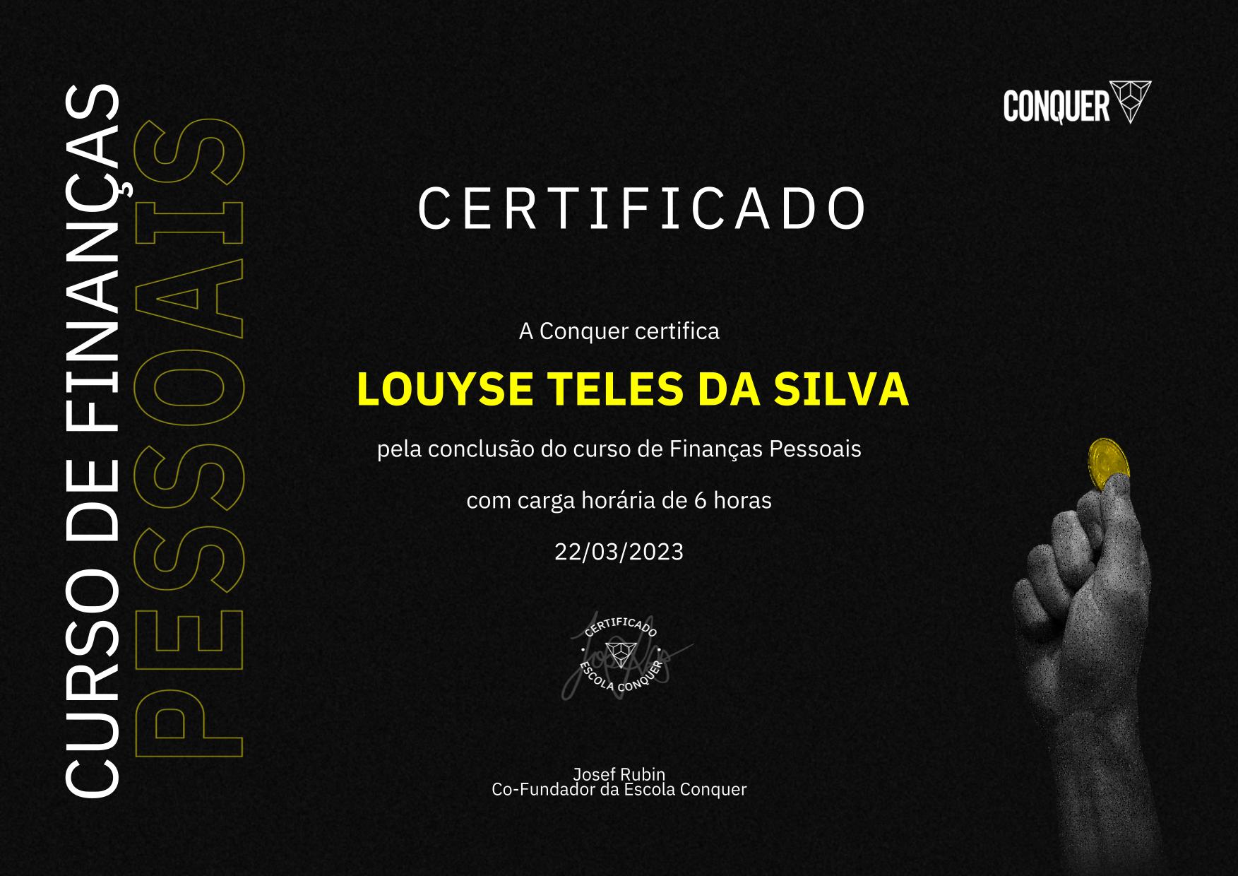 Certificado de Finanças Pessoais