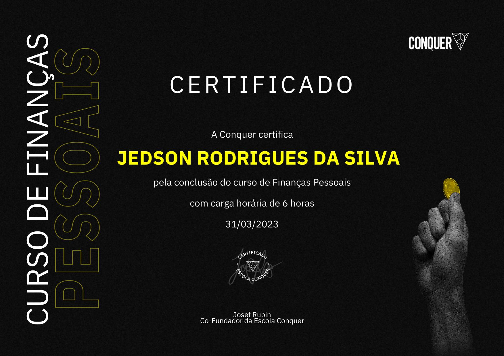 Certificado de Finanças Pessoais