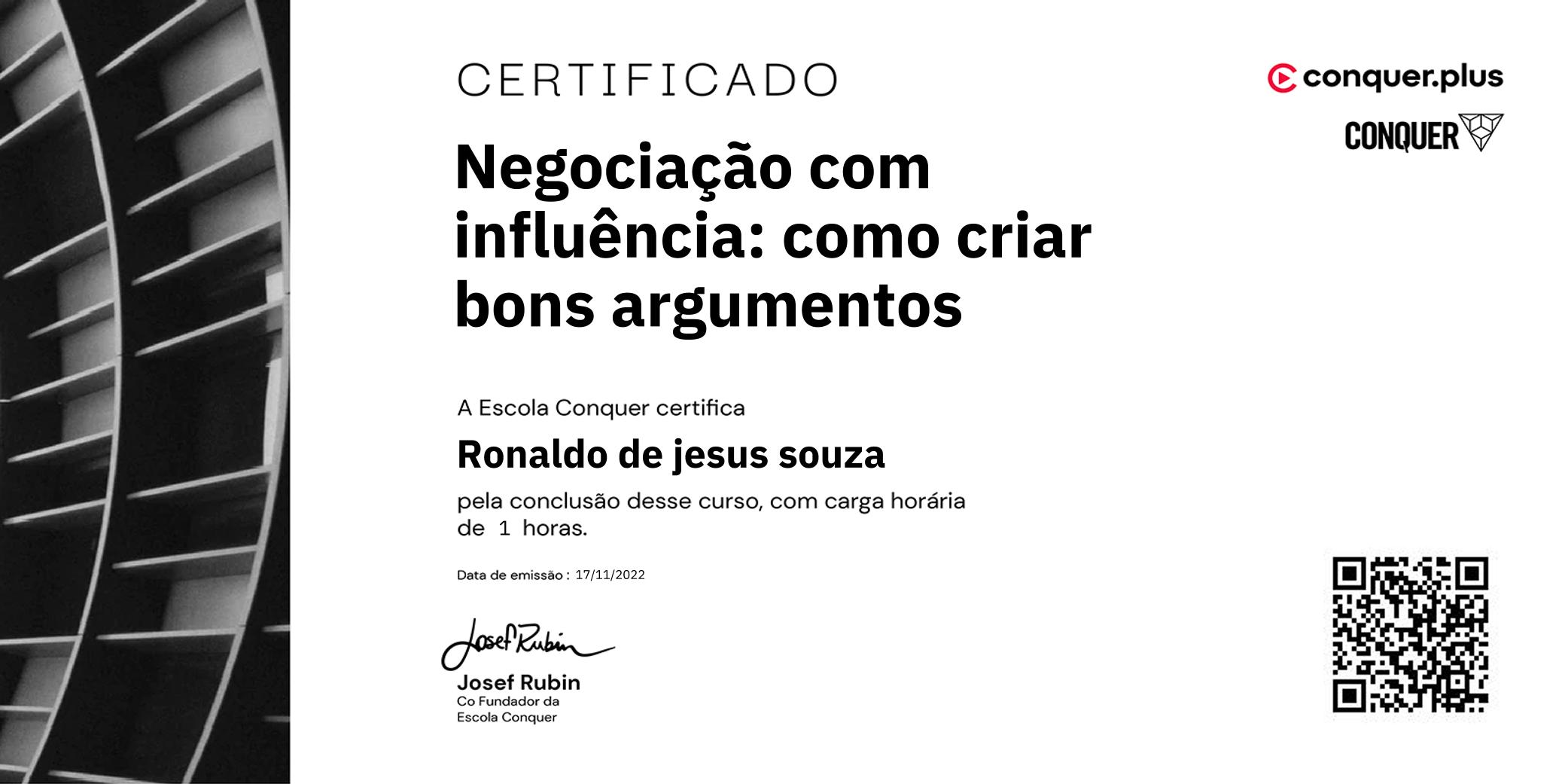 Certificado de Negociação com influência: como criar bons argumentos
