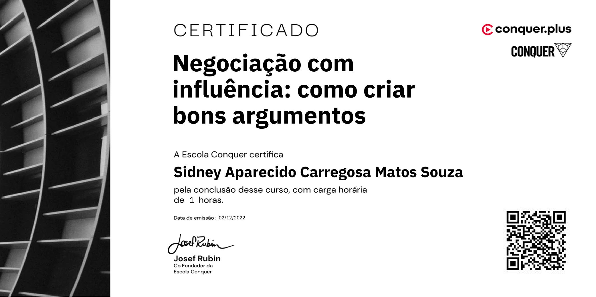 Certificado de Negociação com influência: como criar bons argumentos