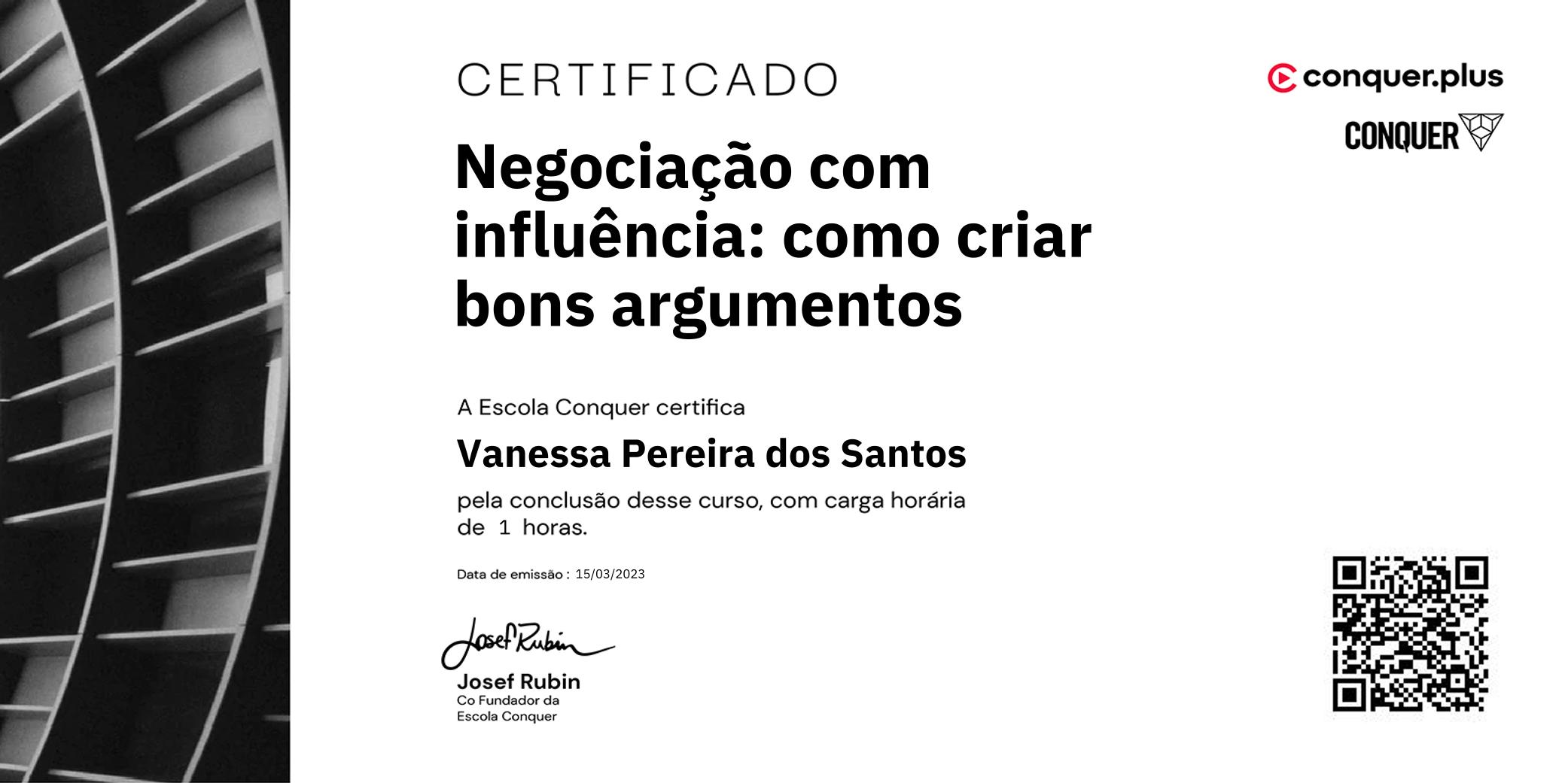 Certificado de Negociação com influência: como criar bons argumentos