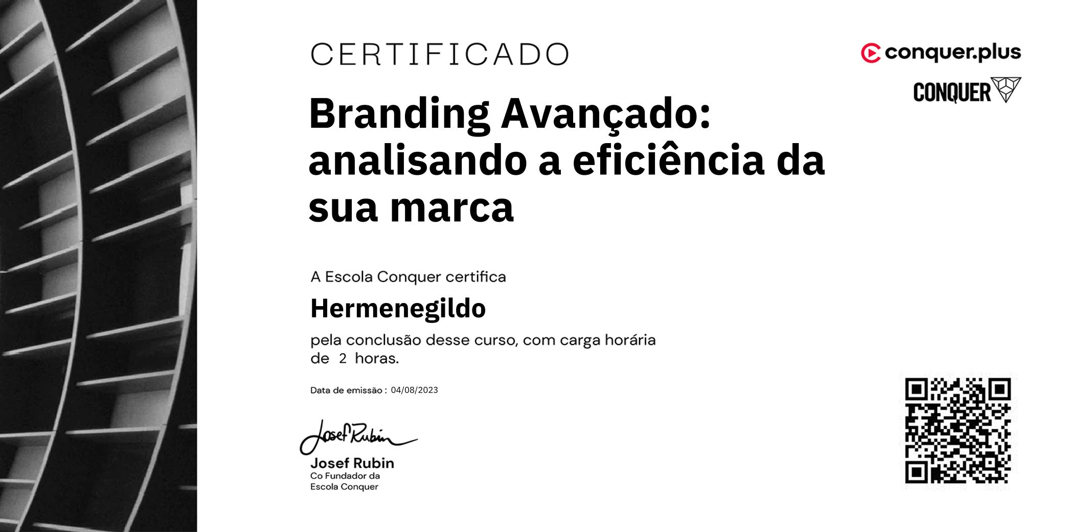 Certificado de Branding Avançado: analisando a eficiência da sua marca