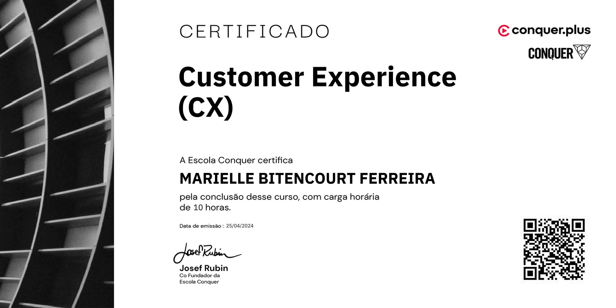 Certificado de Customer Experience (CX)