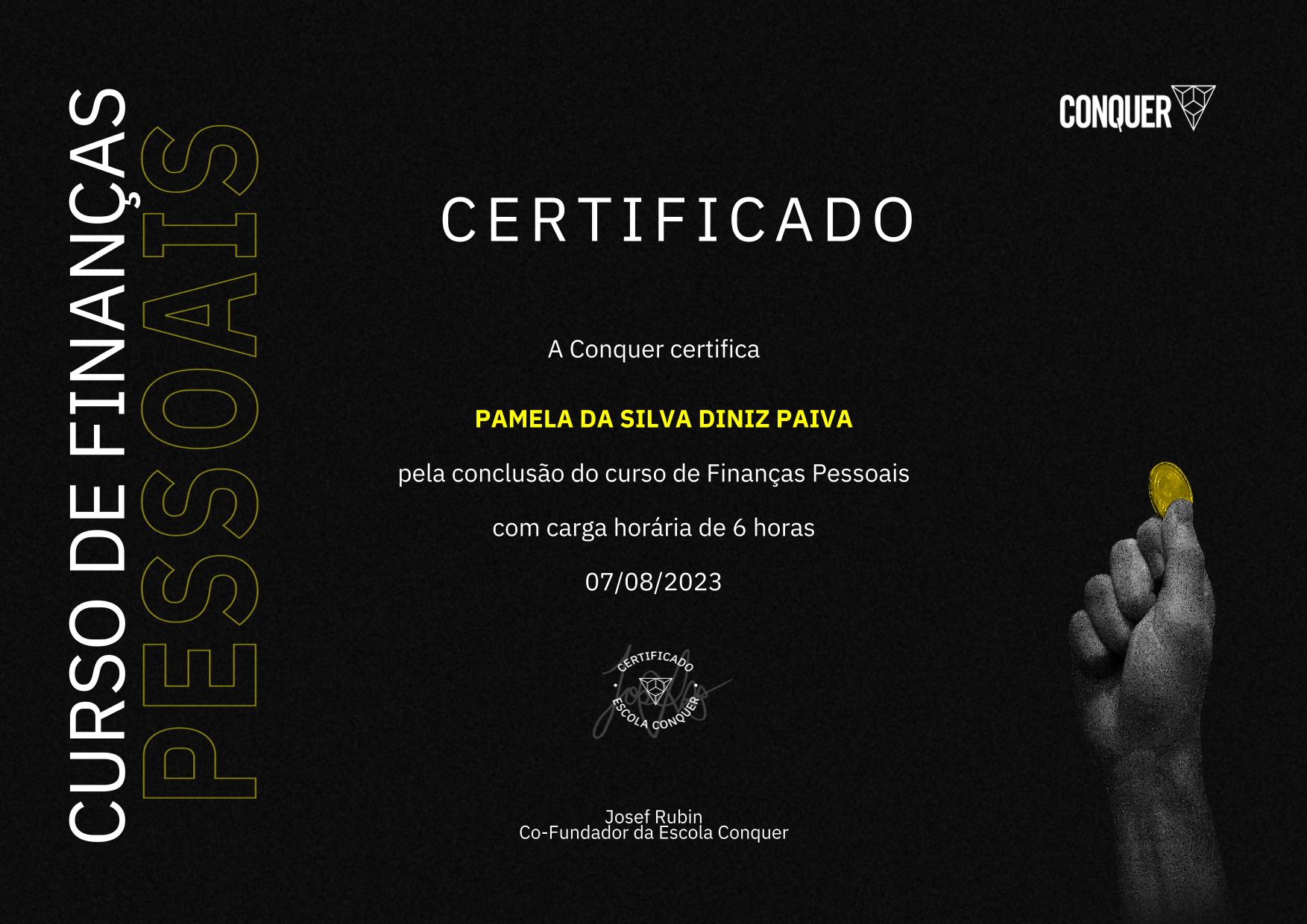 Certificado de Finanças Pessoais