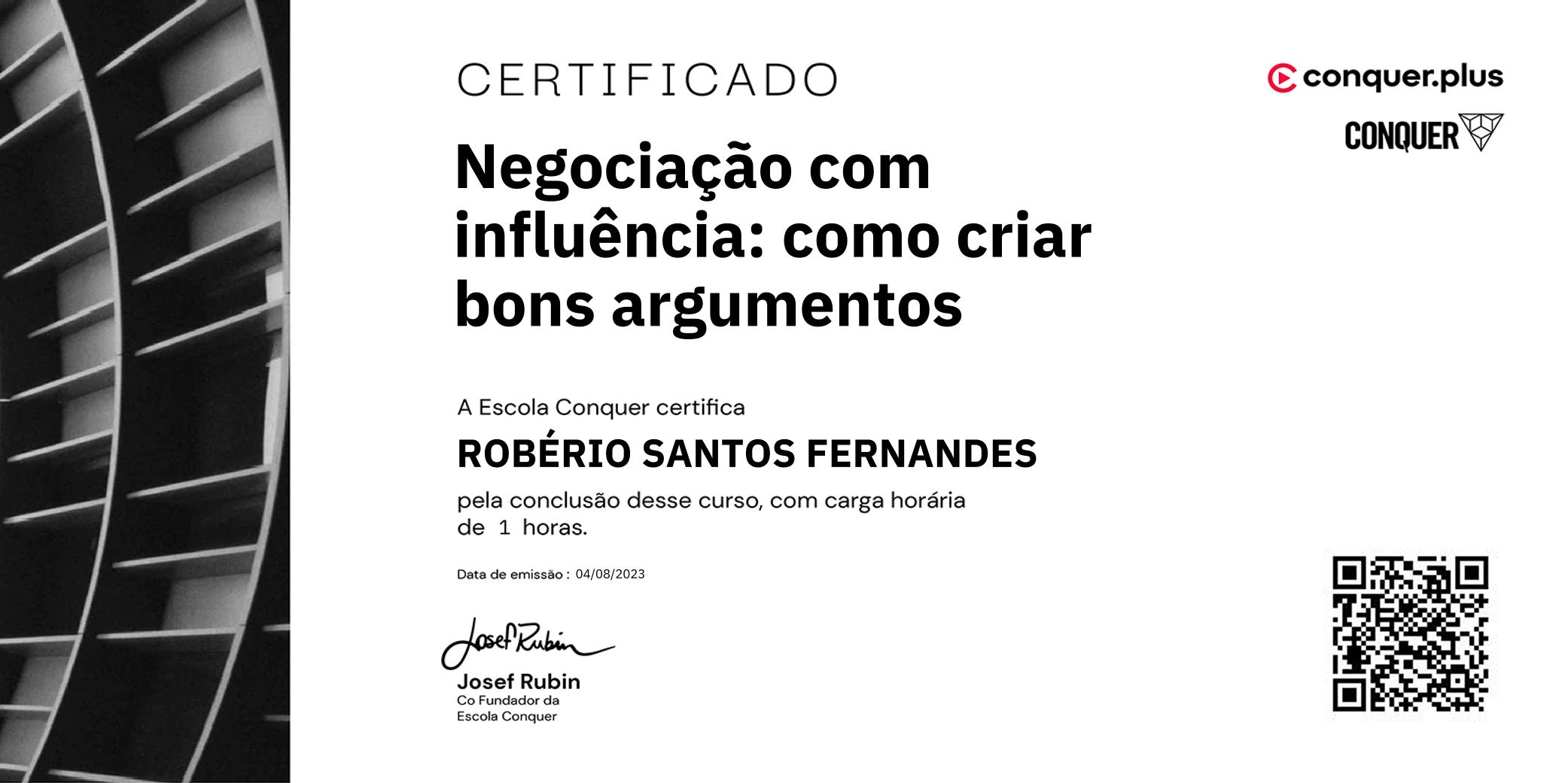 Certificado de Negociação com influência: como criar bons argumentos