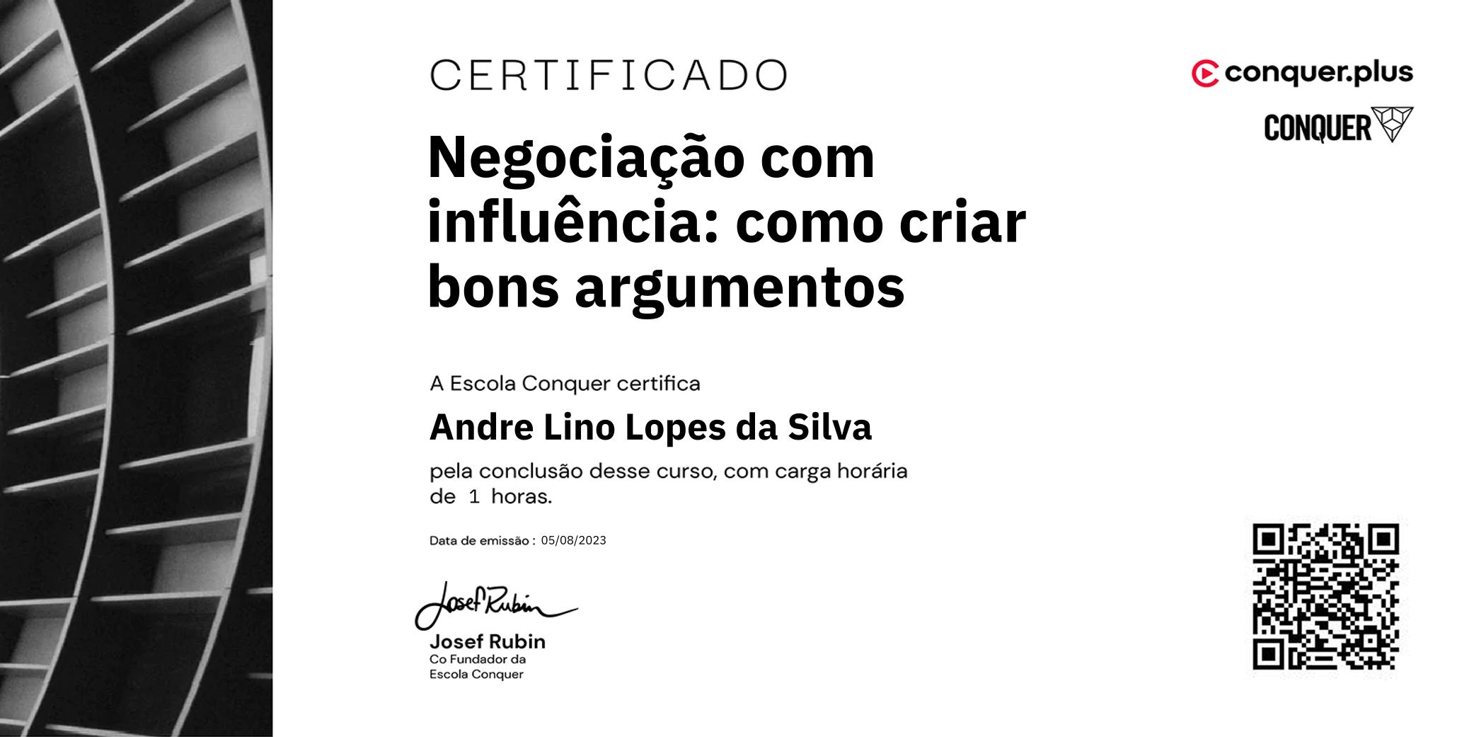 Certificado de Negociação com influência: como criar bons argumentos