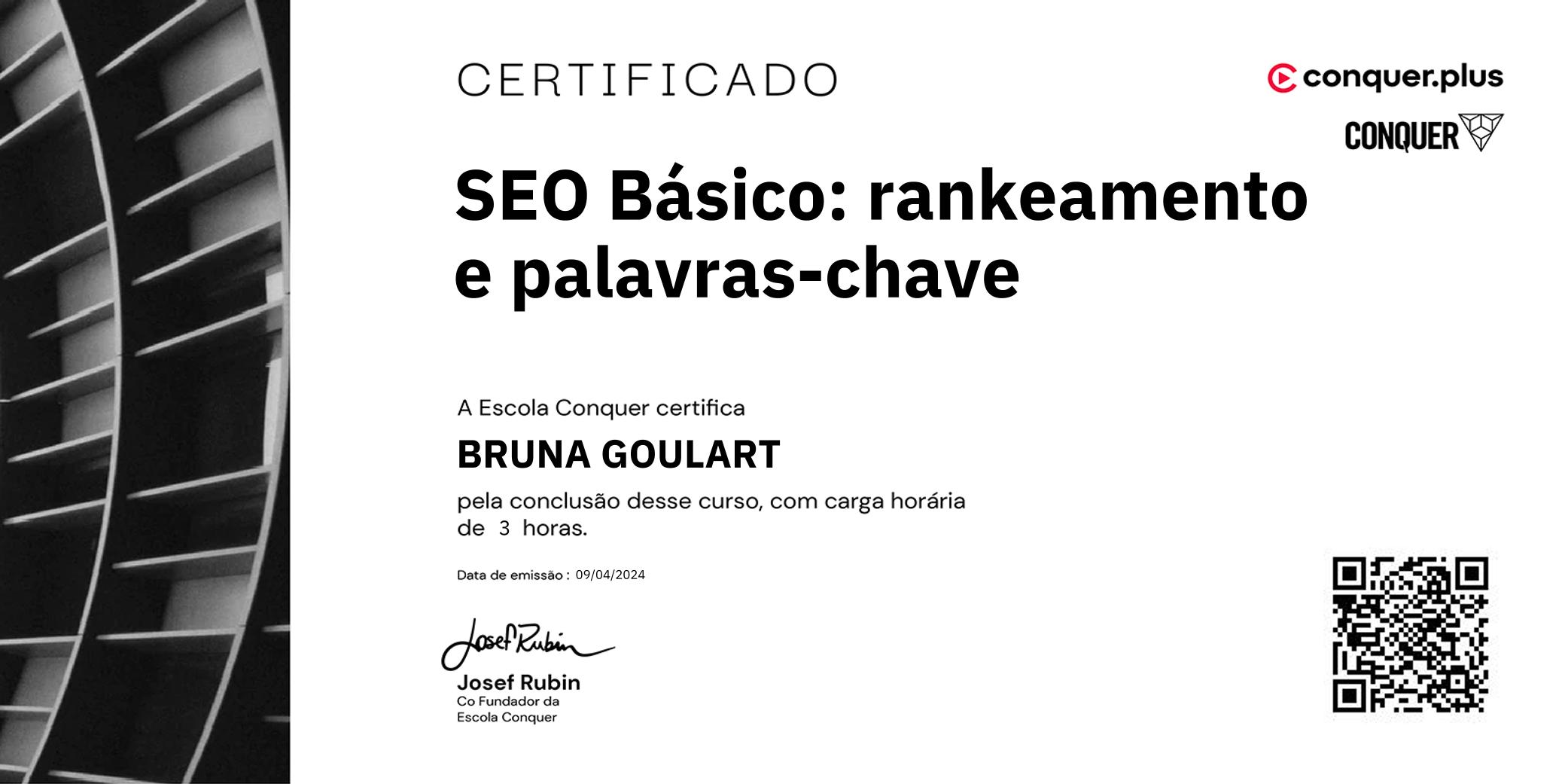 Certificado de SEO Básico: rankeamento e palavras-chave